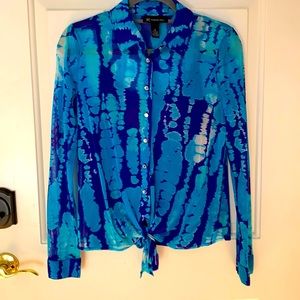 INC beautiful shirt with camisole